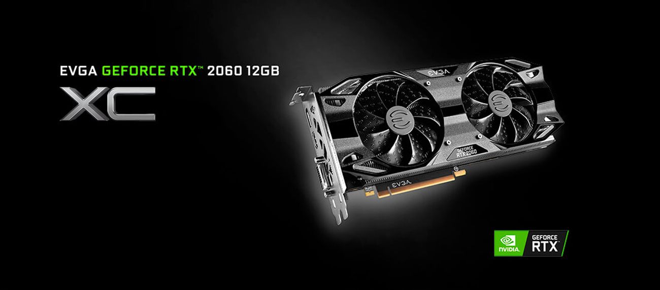 EVGA GeForce RTX 2060 12GB XC GAMING, 12G-P4-2263-KR, 12GB GDDR6